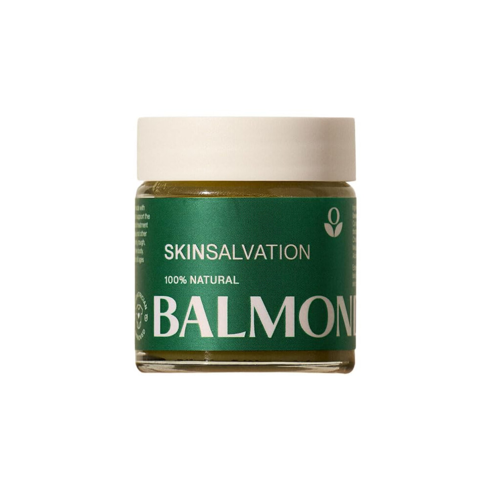 Balmonds Skin Salvation Moisturising Balm 30Ml - Natural Eczema & Psoriasis Treatment Suitable For All Ages, Handmade In Uk