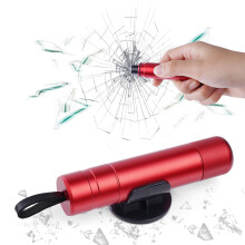 URAQT 2 in 1 Car Window Breaker, Portable Glass Breaker Seatbelt Cutter, Emergency Escape Tool Vehicle Safety Glass Hammer, Car Escape Tool for Land