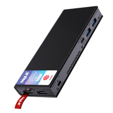 MeLE PCG02 Pro Fanless Stick PC - Reddot Award Winner, N100 8GB 128GB, Dual HDMI, WiFi 5, Gigabit Ethernet, USB-C PD3.0, Ultra-Slim & Compact Micro