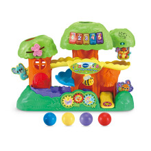 VTech Baby Pop & Play Activity Tree, Interactive Baby Toy with Coloured Balls, Lights & Music, Learn Numbers & Animals, Gift for Infants & Toddlers 1,