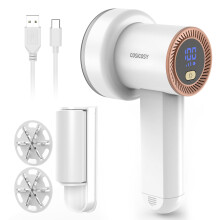 Cosicosy Debobbler, Bobble Remover for Clothes Fabric Shaver Lint Remover Clothes Debobbler LED Digital Display 2-In-1 Lint Roller Wool Defuzzer Fluff
