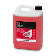 ERRECOM Red Cool, Red Coolant and Antifreeze -10?C/+103?C, Fluorescent Formulation with organic-based OAT inhibitor package, G12, Ready to Use, 5