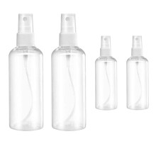 MUUZLL Small Spray Bottle, Spray Bottles, Clear Empty Fine Mist Plastic Mini Travel Bottle Set, Small Refillable Containers, 2 * 50ml, 2 *