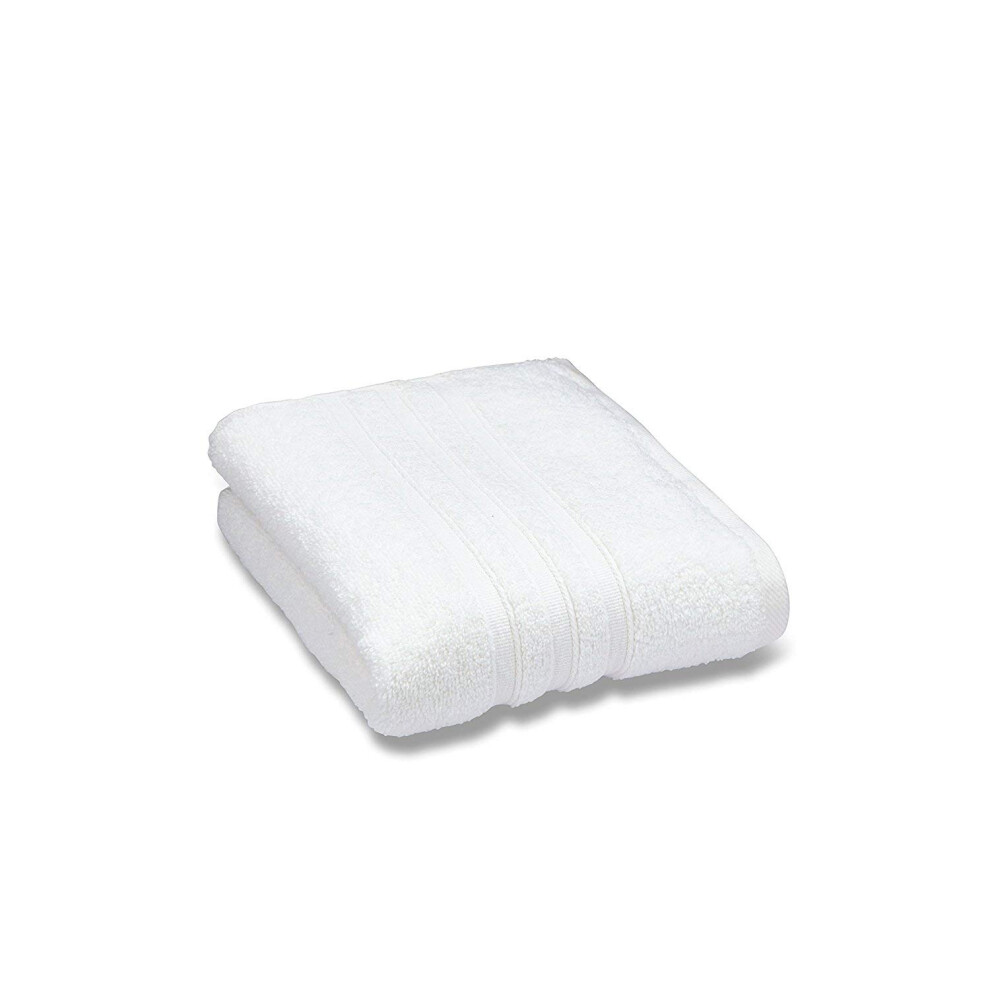 Catherine Lansfield Zero Twist Cotton 50X85cm Hand Towel White