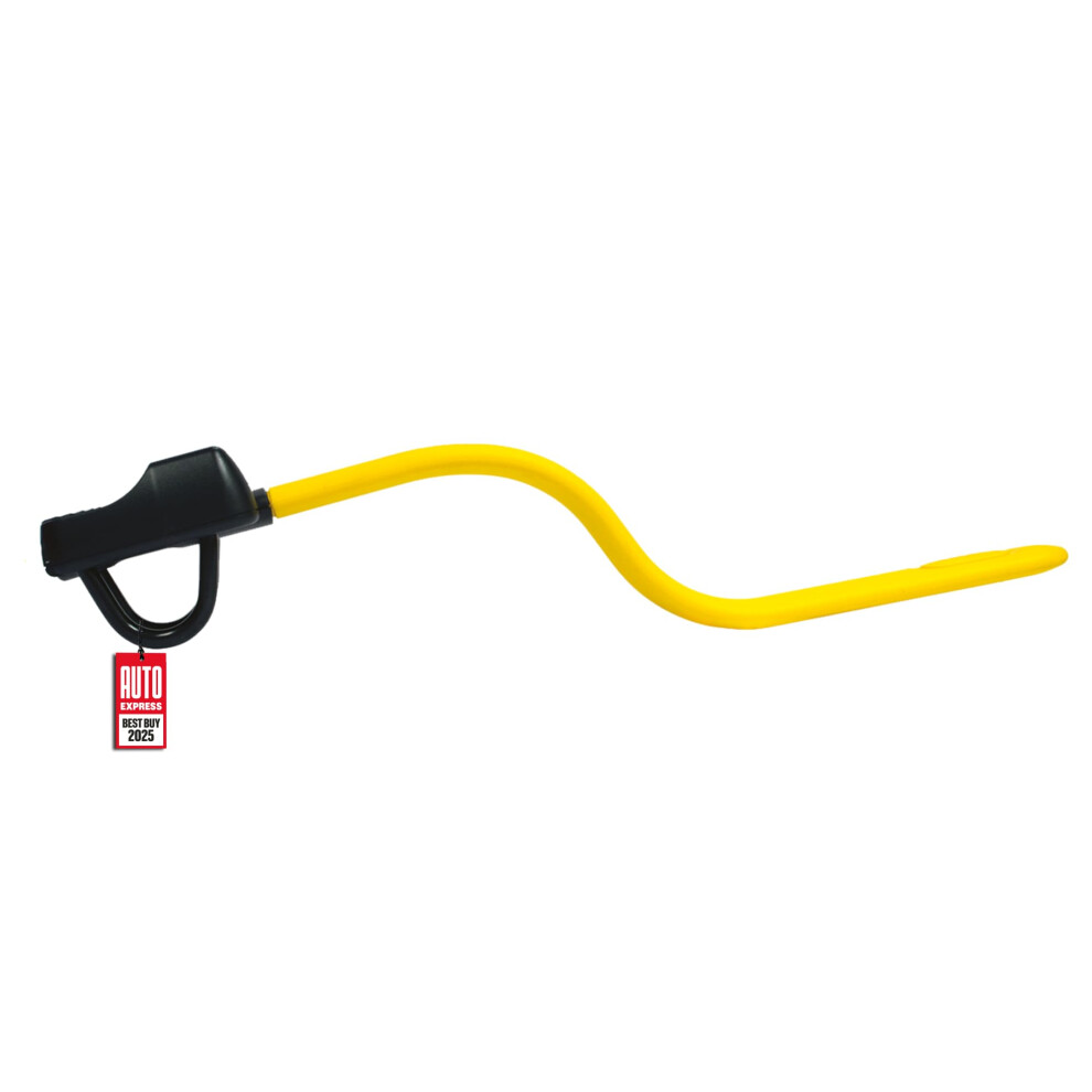 Stoplock Pro Elite Car Steering Wheel Lock Hg 150-00 - Safe Secure Heavy Duty Anti-Theft Bar - Universal Fit - Includes 2 Keys And Carry Bag, 5051226134630