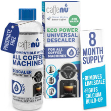 Universal Coffee Machine Descaler. 200ml Nespresso Compatible Descaler Kit. Dolce Gusto, Melitta, Gaggia Compatible. Removes Limescale and Provides