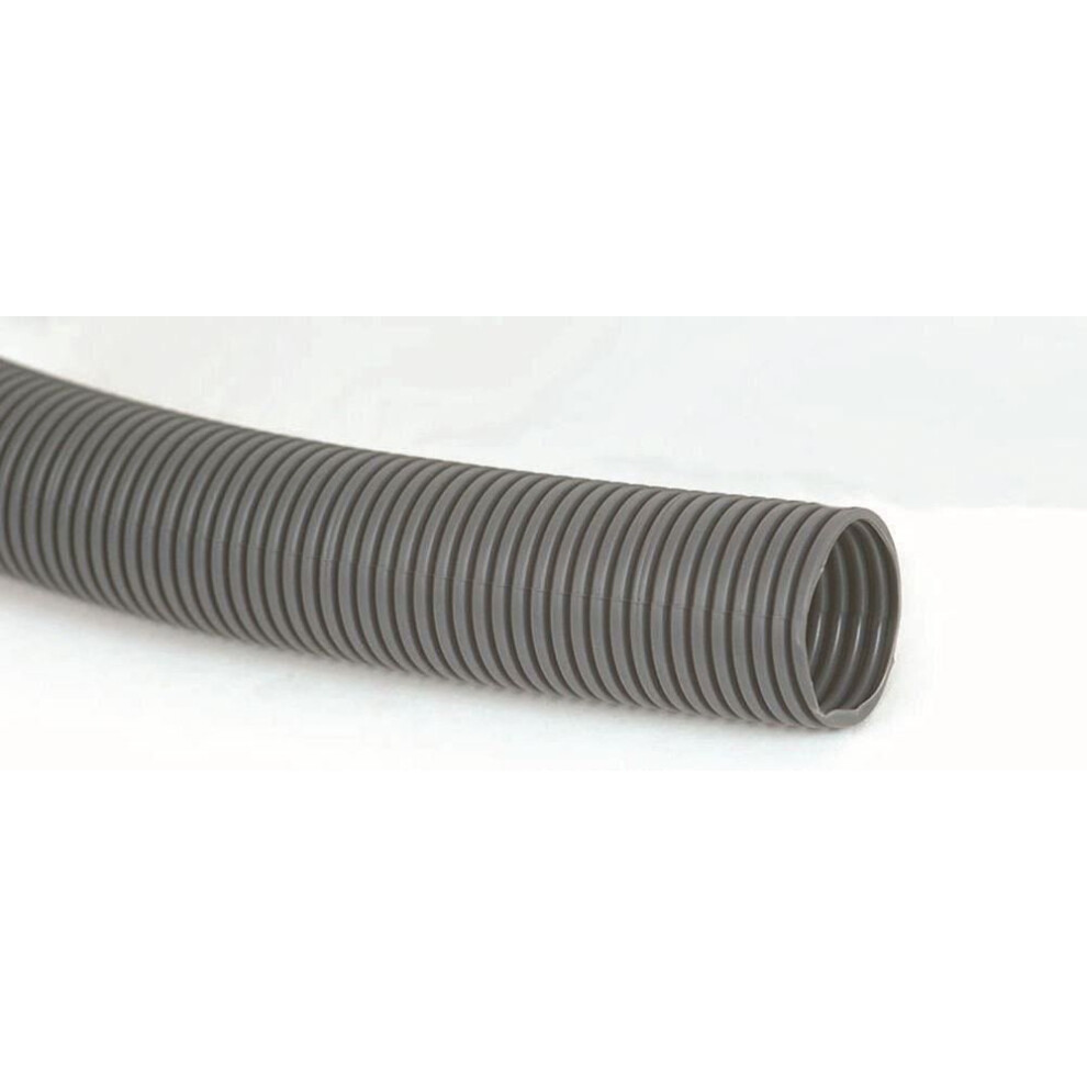5 Metre 28.5Mm Convoluted Waste Water Hose Pipe Caravan Motorhome Grey 8000003760040