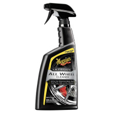 Meguiar's Ultimate All Wheel Cleaner Iron Remover 709ml, Changes Colour as it Cleans! - G180124EU, Brown,Purple