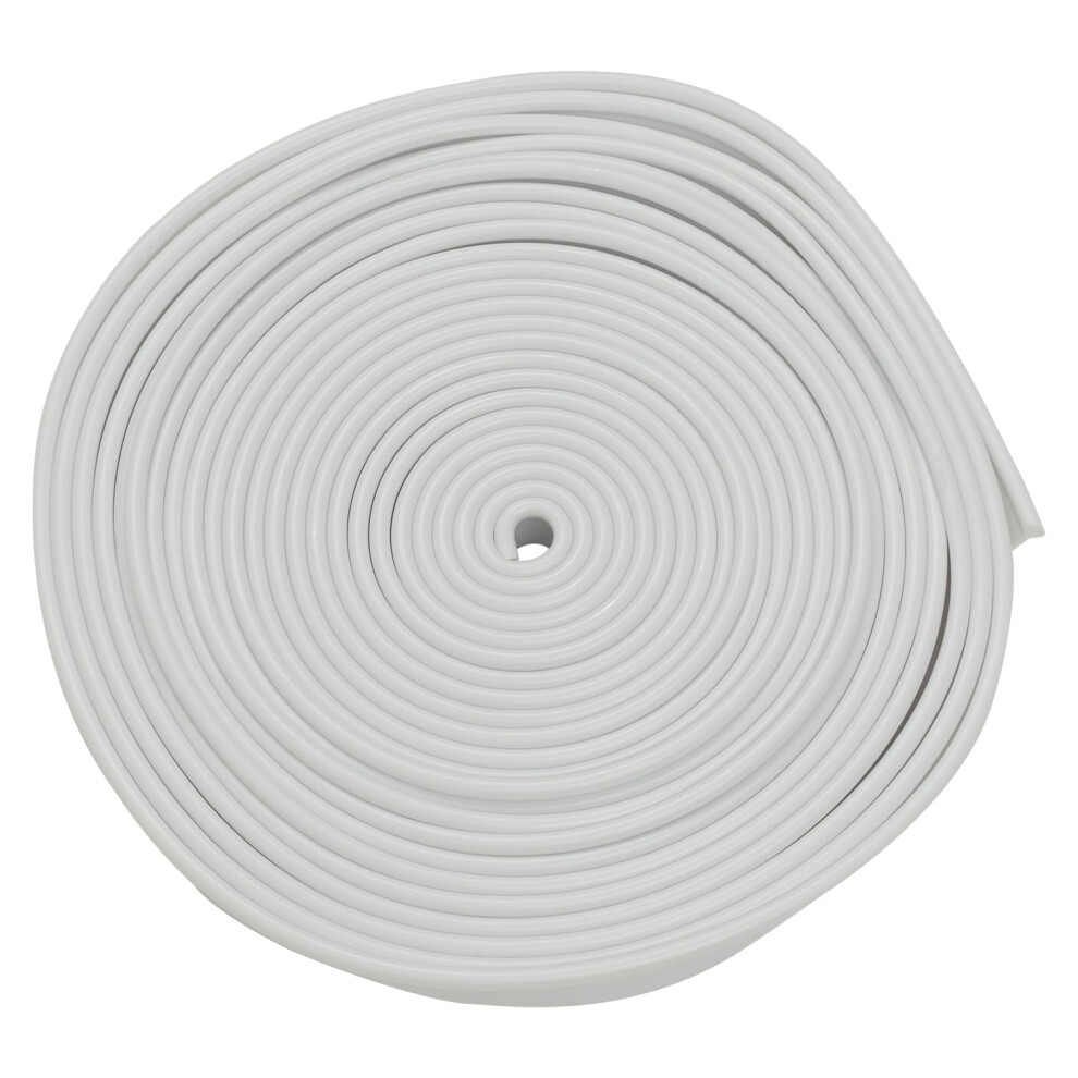 Andes Universal Caravan/Motorhome Awning Rail Protector Strip, 12M X 30Mm, Prevents Streaks White/Black 8000003759723