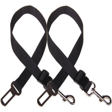 Dog Seat Belts For Cars UK,2 Pcs Adjustable Dog Car Seat Belts, Yiduohua Dog Car Harness with Durable Nylon and Secure Clip-on Design, Comfortable Pet