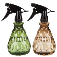 Vwoqiy 2 Pcs Empty Spray Bottles, 500ml Water Spray Bottles with Adjustable Spray Head, Refillable Trigger Sprayer Bottles, Atomizer Plant Mister
