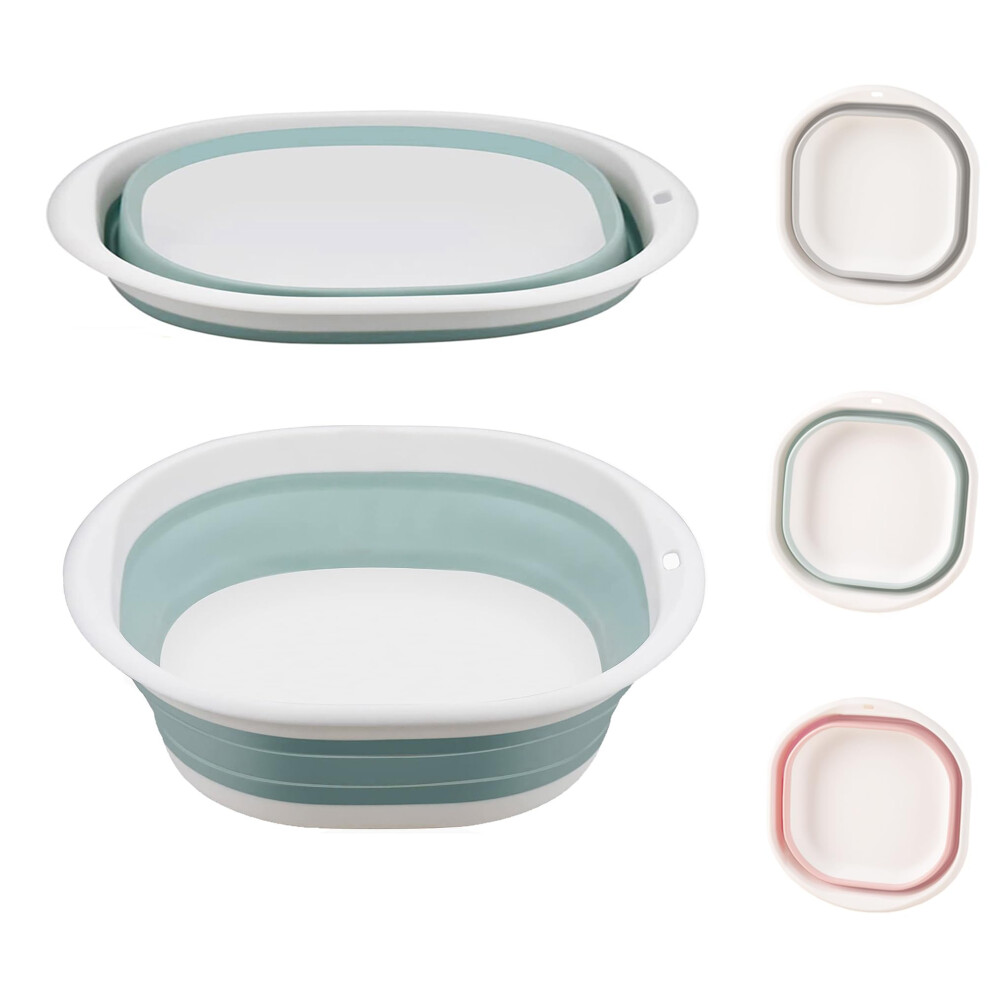 Photos - Other for Recreation Collapsible Washing Up Bowl, Portable Wash Basin Silicone Plastic Basket Multipurpose Outdoor Travel Basin Camping Sink, Spa