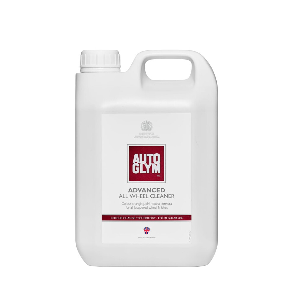 Autoglym Advanced All Wheel Cleaner,2.5L ? Colour Change Technology Reacts With Brake Dust,Car And Alloy Safe For All Wheel Types,For Use Easy Sprayer