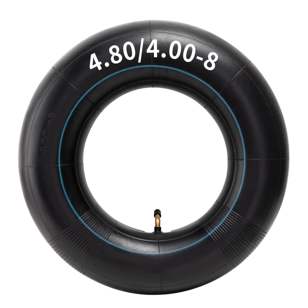 Yeyouc 4.80/4.00-8 Inch Replacement Tire Inner Tube, Heavy Duty Tr87 Angled Valve For Wheelbarrows, Mowers, Hand Trucks And More 8000003765434