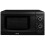 Abode 20L Manual Microwave Black 700W with 5 Power Levels & Timer, Button & Dial Control, Defrost Function, AMM2001B (Black, Manual) 1