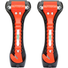 ipow [2 Pack] Car Emergency Escape Window Break Hammer Safety Seat Belt Cutter Tool (Big)