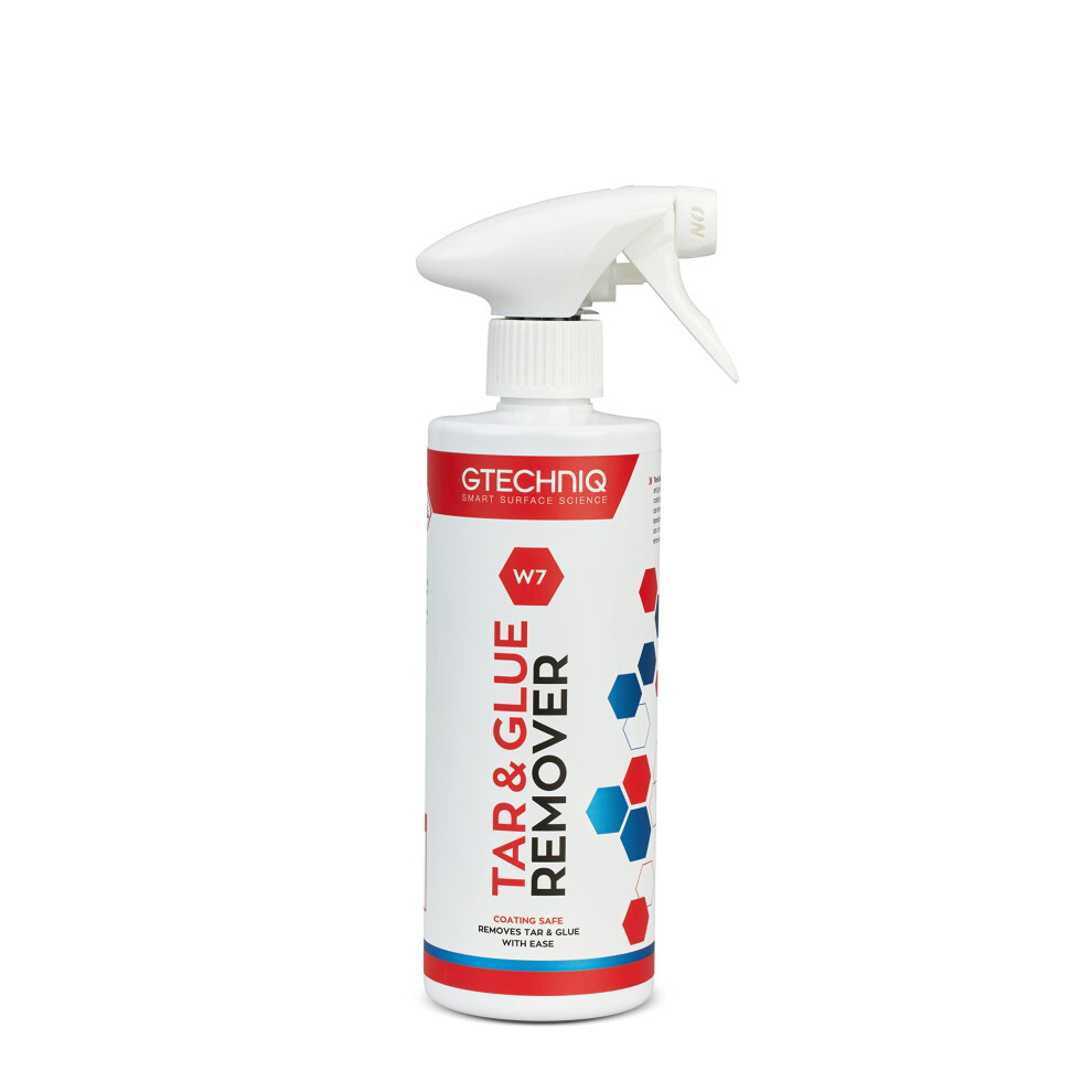 Gtechniq W7 Tar And Glue Remover For Cars, Dissolves Residue, Easy To Use Cleaner, 500Ml 8000003744828