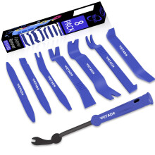 Wetado Trim Removal Tool, Car Upholstery Repair Kit, Car Door Audio Panel Trim Removal Set, Fastener Terminal Remover Tool Set Clips Pry Kit Auto Clip