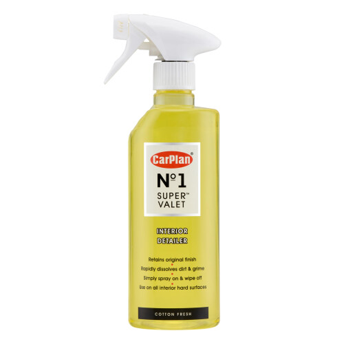 CarPlan CarPlan No.1 Super Valet Car Interior Cleaner, 600 ml