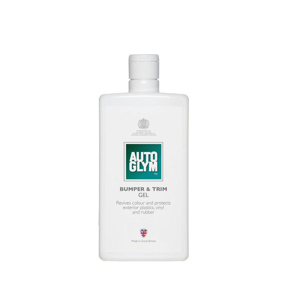 Autoglym Bumper & Trim Gel, 500Ml - Car Trim Restorer Revives Colour And Protects Exterior Car Bodywork
