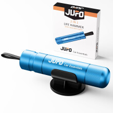 JUFO Car Escape Tool with Seat Belt Cutter Quick Emergency Window Breaker Escape Safety Hammer ?Blue?