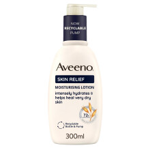 Aveeno Skin Relief Moisturising Lotion (1x 300ml) With Soothing Triple Oat Complex & Shea Butter, 72-Hour Intense Hydration, Helps Relieve Dryness and