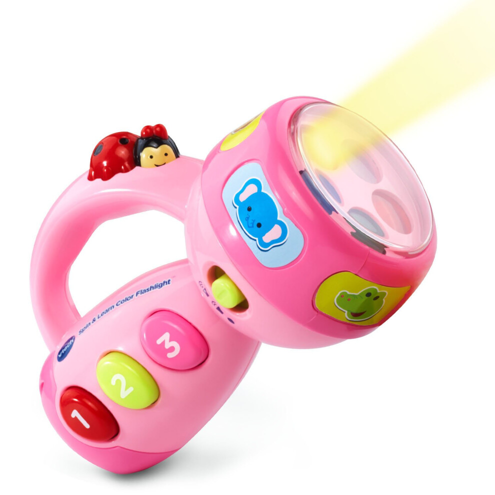 Vtech Spin And Learn Color Flashlight - Online Exclusive Pink