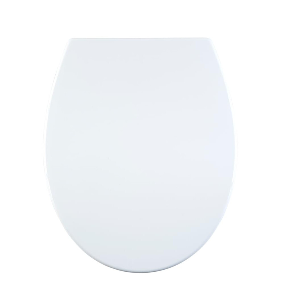 Aqualona? Premium Thermoplastic Toilet Seat Soft Close Hardwearing Seat With One Button Hinge Release Oval Shaped Easy To Clean Simple Installation 8000003751598