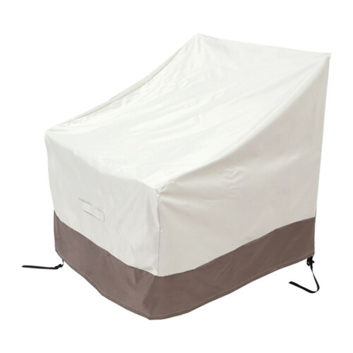 Pacote com 4 Capas para Cadeiras de Pátio Adirondack 31x33x36 Polegadas Capas para Cadeiras de Pátio Externas Resistentes 420D, Gramado Externo À