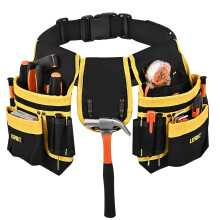 Tool Belts for Men,Heavy Duty Tool Belts with 26-Pockets,Adjustable and Detachable Tool Pouches and Belts for