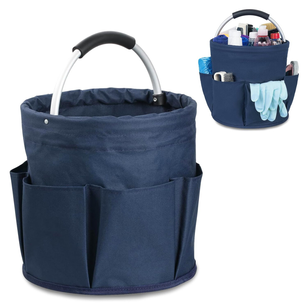 Esteopt Cleaning Caddy With Handle,Tool Bag With Handle,Cleaning Caddy Organiser,17L Bucket Tool Organizer Bag,Collapsible Garden Small Tools 8000003749090