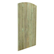 Forest Garden 6ft Heavy Duty Dome Top Tongue & Groove Gate (1.80m high)