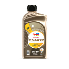 TotalEnergies Quartz INEO Long Life 5W30 Engine Oil - ACEA C3, API SP - Low SAPS - Age-Resistance Technology - Advanced Synthetic Motor Oil Lubricant