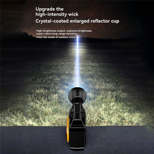 Multi-Functional Outdoor Portable Solar Flashlight USB Rechargeable Built-in Hardware Tools Torch Screw Set 2