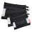 HAUTMEC 3 Pieces Small Tool Pouch, Multi Function Zippered Tool Poly Bag with Mesh Window, Heavy-Duty Clip Organizer HT0126-TB 1