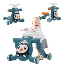 Baby Walker First Step 3 in 1 Sit-to-Stand Learning Walker Multifunctional Baby Push Along Walker Kids Activity Center with Music Push & Pull Toys