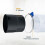 70125 4-Inch Pipe Hose Adapter - ABS Plastic Quick Coupler for Workshop Dust Collection Fittings 2