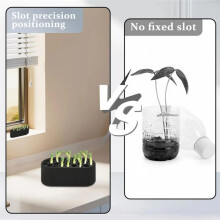 Frühlingszwiebel-Pflanzgefäß, Setzlings-Starterschalen, Regeneratorsystem, Hydrokultur-Anbau für Rasen, Gartenarbeit, Indoor-Haus, Garten