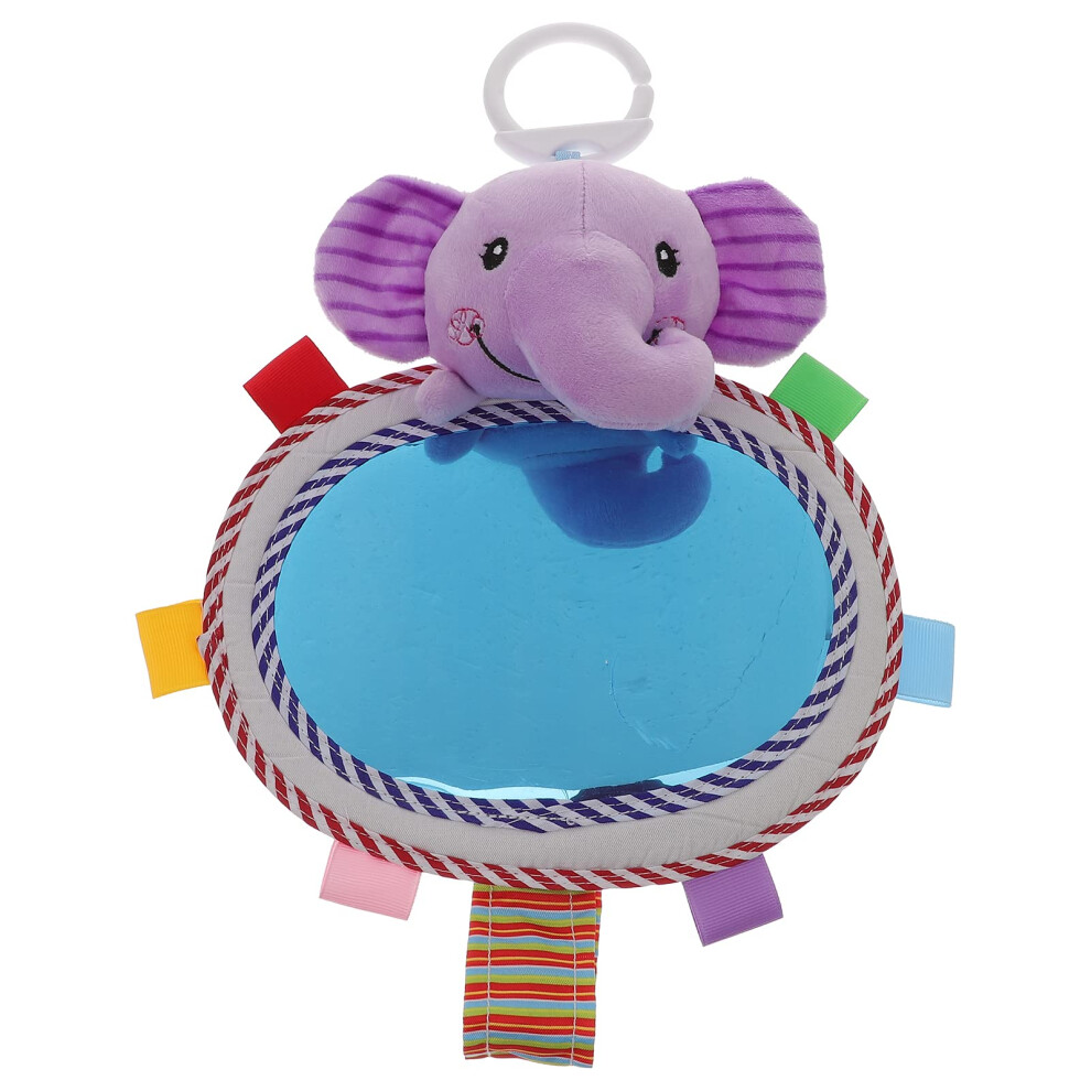1Pc Baby Mirror Toy, Hanging Lion Floor Activity Mirror Developmental Baby Toy For Newborns Toyandona