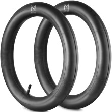 Mata1 2 Pram Inner Tube Tire Replacements 16" x 1.5/1.75/1.95/2.125 for Jogging Stroller, Compatible w/ All Brands: BoB Revolution Flex / Pro / SE /
