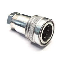 ISO A Hydraulic Quick Release Coupling Female 1/2" BSP Tractor/Loader Female Couplers