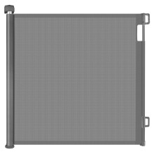 PetHot Stair Gate, Retractable Stair Gate for Babies and Pets, Baby Gate or Dog Gate, Extends up to 55" Wide, 33" Tall One Handed Operation, Baby Gate