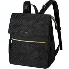 LANDICI Baby Changing Bag Backpack, Multifunction Nappy Change Back Pack Stylish Baby Travel Diaper Bags with Changing Mat, Stroller Straps for Mum