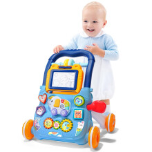 Aolso Baby Walker, Sit-to-Stand Learning Walker, Baby Entertainment Table Early Education Activity Center, Multifunctional Educational Push Toy