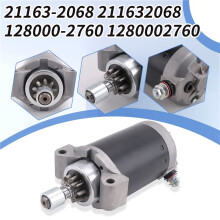 Anlasser für SRX75 SX75 GX75 130 für Toro 222-5 Traktor 21163-2068 211632068 128000-2760 1280002760