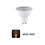 10PCS Ceiling Spotlight Set 7W GU10 Base  Saving Downlight LED Light Indoor Lighting 3000K Warm White Light 6