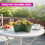GEEZY GEEZY Stackable Strawberry Planters Set of 3 Vertical Garden Tower Multi Tier Herb Pot 3