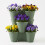 GEEZY GEEZY Stackable Strawberry Planters Set of 3 Vertical Garden Tower Multi Tier Herb Pot 1