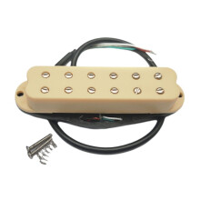 Guitar Pickup Low Noise High Output Dual Coil Single Guitar Pickup Guitar Parts Yellow