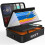 Noiposi Document Organizer with Lock,15.0"x11.0"x4.3" Waterproof and Fireproof Docume 1